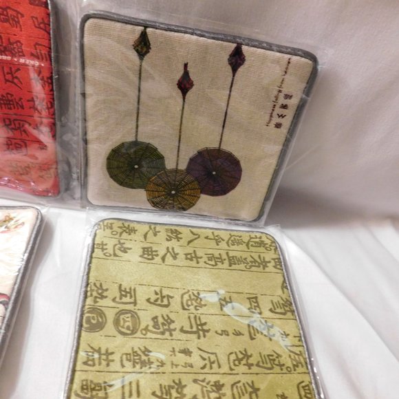 Drink Coasters Lot of 6 Brand New - Picture 3 of 8